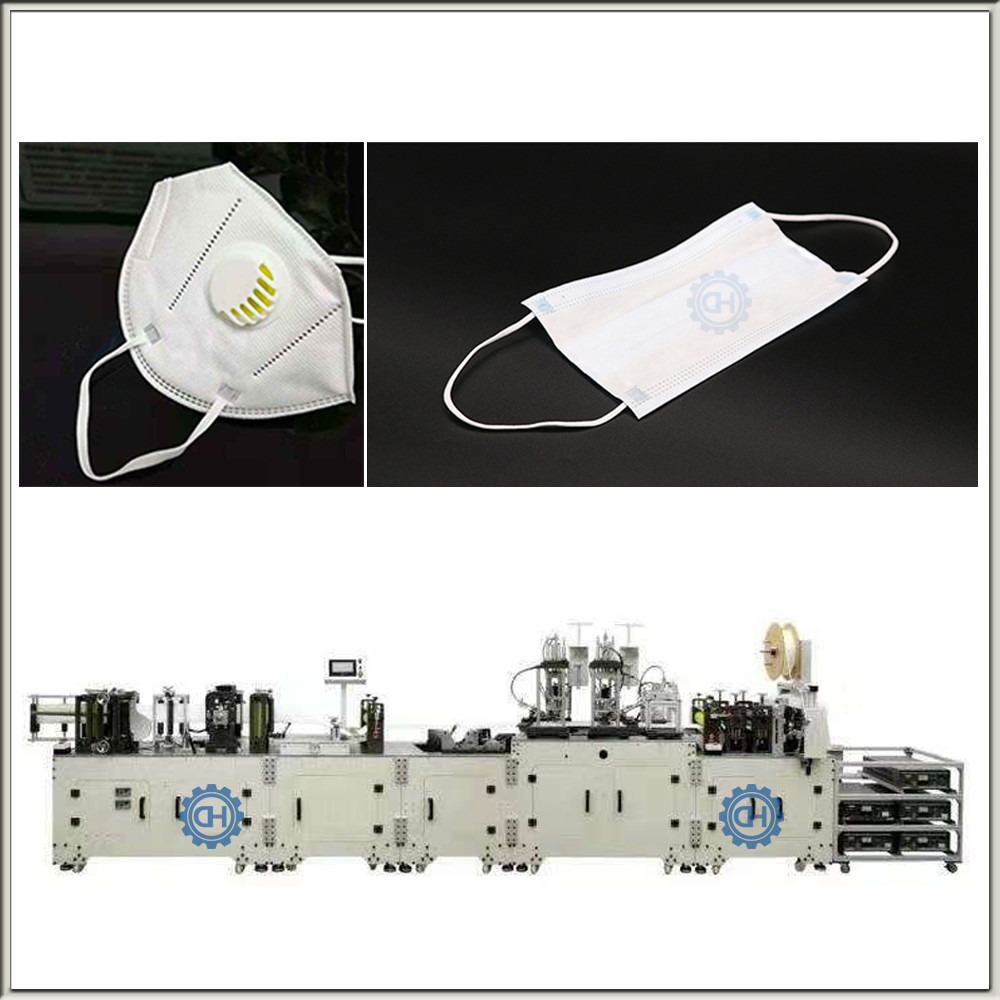 China Fully Automatic Folding Type Dust Face Mask Making Machine wholesale