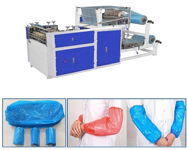 China High Quality Fully Automatic PE Plastic Sleeves Making Machine wholesale