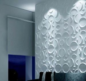 China Custom 3D Wall Panel Sterilizing 3D  Background Wall for Living Room / Bedroom wholesale