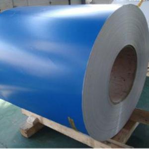 China 1100 PE / PVDF Fireproof Color Coated Aluminum Coil Thickness 0.3mm-2.0mm wholesale