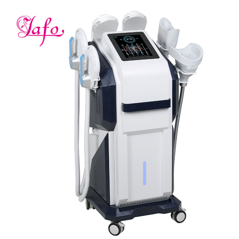 China LF-472 hiemt 4 handles ems cryo fat removal machine cryotherapy weight loss machine wholesale