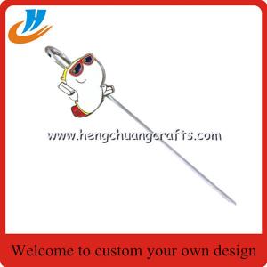 China Metal bookmark,zinc alloy book mark custom/free design bookmark wholesale