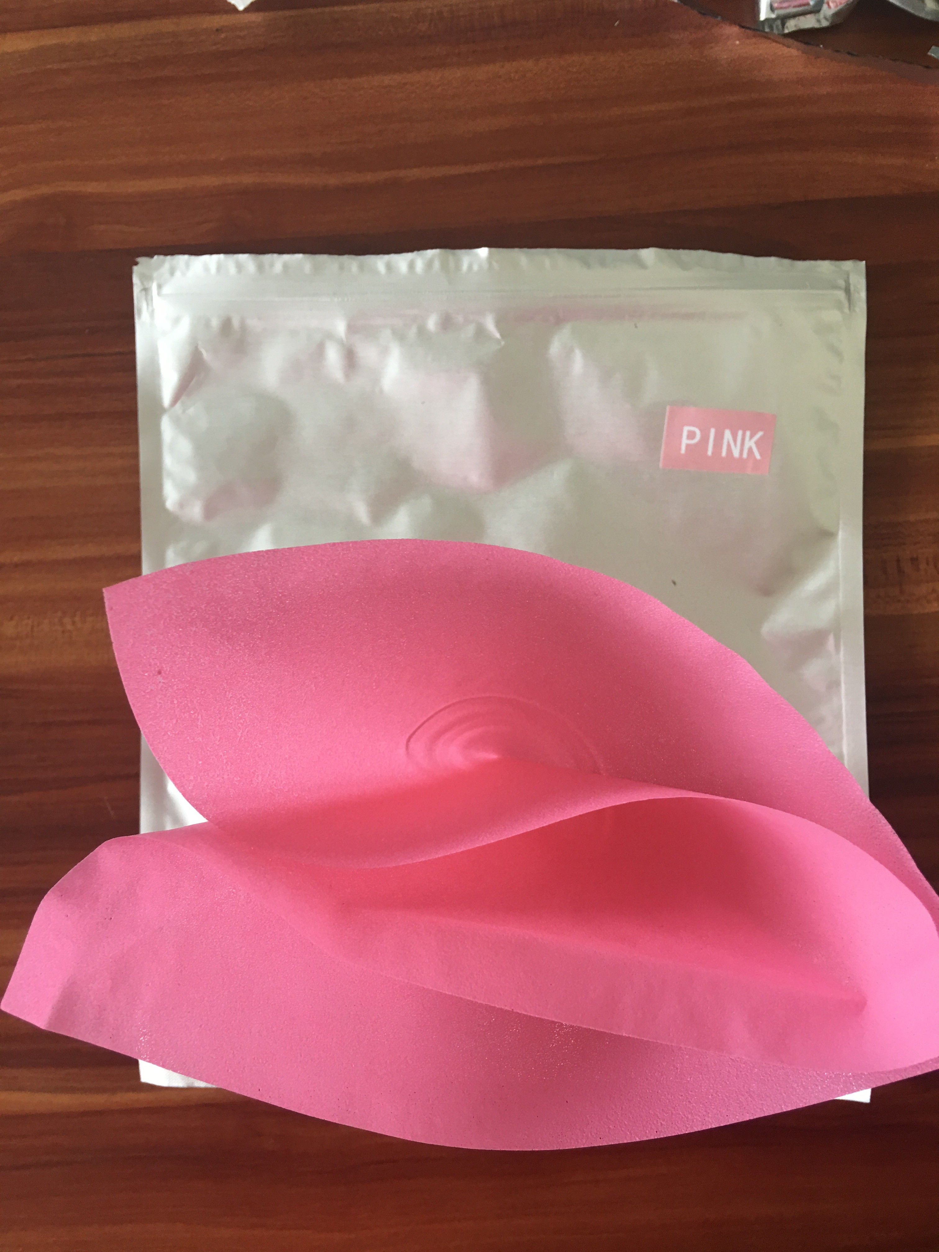 China Custom Size Mamenori Sheets / Soybean Sheet Sushi Pink Color With Max 15% Moisture wholesale