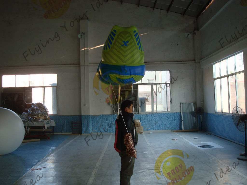 China Durable Inflatable Party Shoes , Troy Ballon Inflatable Promotional Items wholesale
