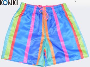 China OEM Sublimation Multi Colors Custom Pants Swim Shorts / Beach Shorts For Skate Surf wholesale