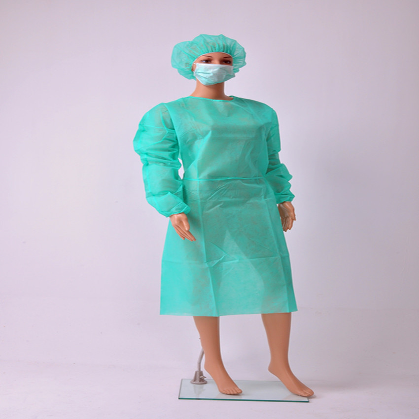 China surgical gown for hospital SMS PP SMMS Medical Nonwoven Sterile Disposable Surgical Gown F wholesale