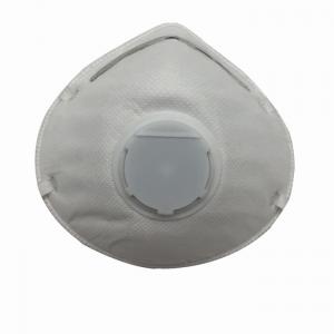 China Personal Protection N95 Valved Mask , Hygiene Face Mask Nose Bar Adjustable wholesale