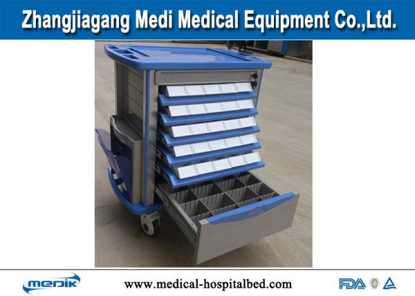 ABS Mobile Emergency Medicine Trolley For D