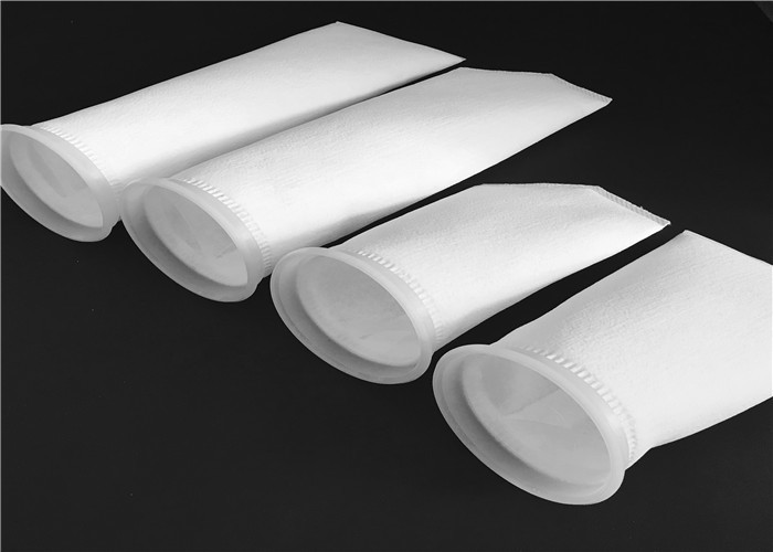 China PE / PP Needle Liquid Filter Bag / 25 Micron Polyester Bag Filter Customized Size wholesale