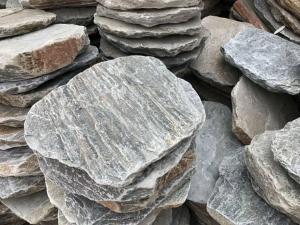 China Oyster Quartzite Round Stepping Stones,Natural Stone Pavers,Garden Stepping Pavement,Landscaping Stepping Paving Stone wholesale