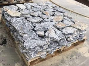 China New Oyster Quartzite Random Flagstone,Quartzite Irregular Flagstone,Crazy Stone,Landscaping Random Tumbled Stone wholesale