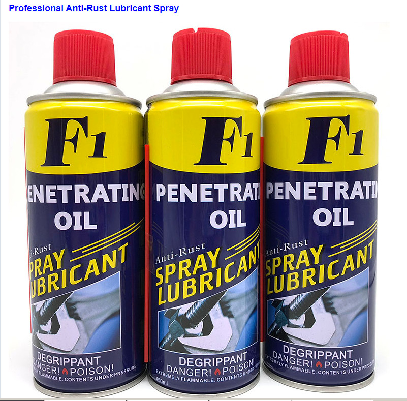 China 400ML F1 Anti Rust Penetrate Oil Lubricant Spray wholesale