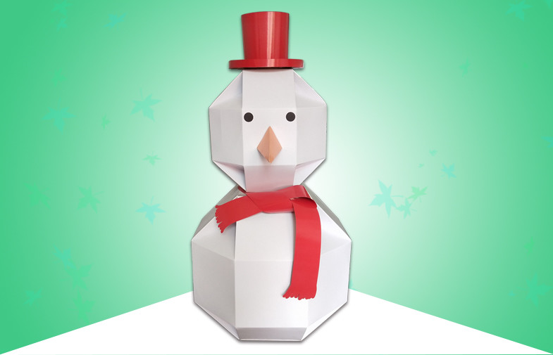 Corrugated Cardboard Standees Cardboard Snow Man for Christmas Promotion for sale
