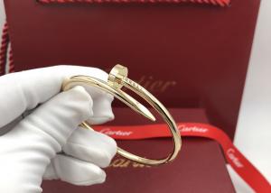 China Elegant Creative Certified 18K Gold Bracelet For Birthday Gift wholesale
