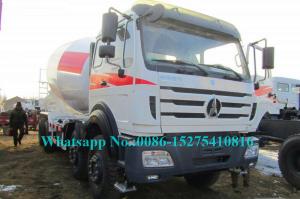 China North Benz NG80B 2638P 8x4 40Ton 380hp 16 18 cbm Concrete Mixer Truck for Concrete Batching plant wholesale