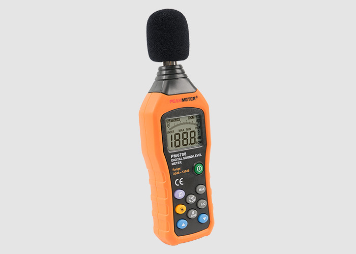 China Auto Measuring A and C weighting network selection 30-130dB Sound Level Meter wholesale