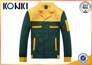 China Polyester / Cotton Custom Work Uniform Jackets , Printed Scrub Tops wholesale