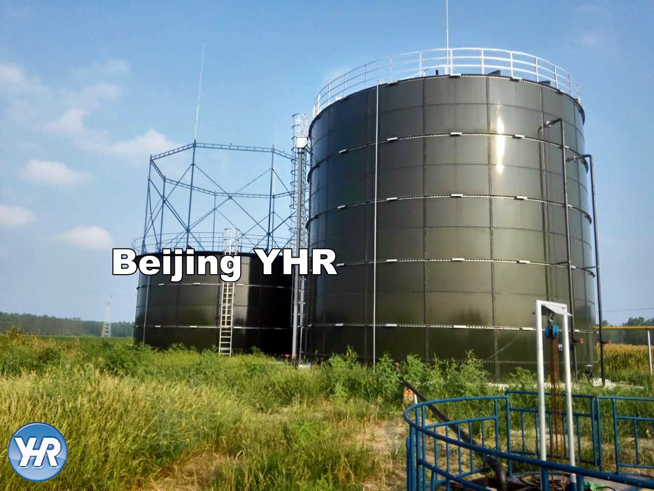 China Gas Impermeable Glass Lined Water Storage Tanks Capacity 20 M³ To 18000 M³ wholesale