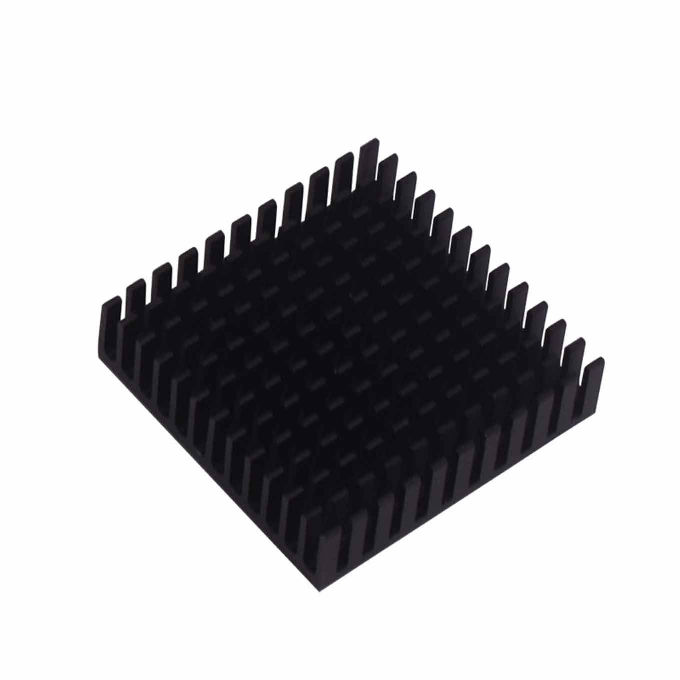 China 40*40*11mm Heatsink Black Aluminium Radiators 3D Printer Parts wholesale