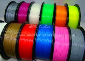 China Red / Pink 3D Pen Filament 100% Virgin 3D Printer Filament Materials wholesale