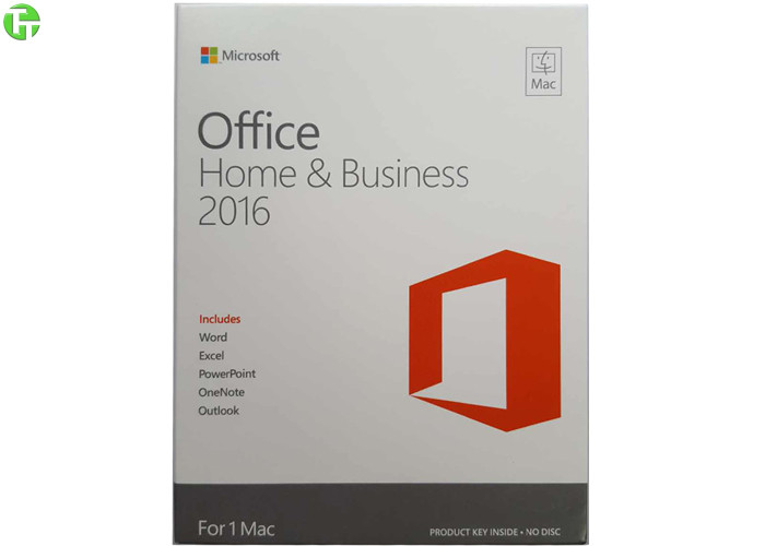 China Genuine Microsoft Office Home & Business 2016 for Mac One Product Key Card PKC 1 Mac wholesale