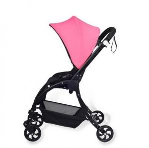 China pink concise baby stroller with multi-function complied with EN1888:2012 new design buggy wholesale