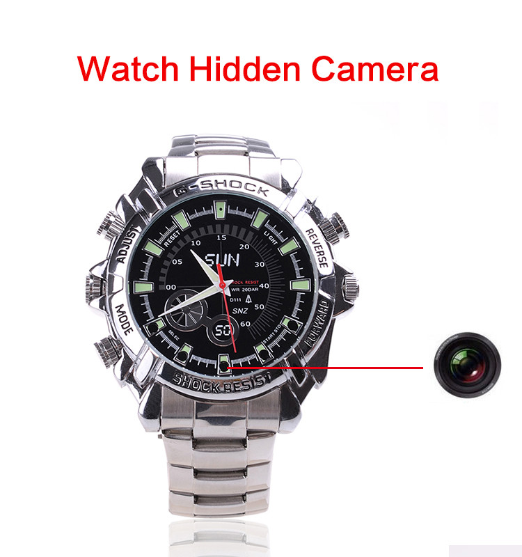 China Wholesales High Quality Smart Wrist IR Night Vision HD 1080P Audio Video Recorder Spy Hidden Camera Watch Made In China wholesale