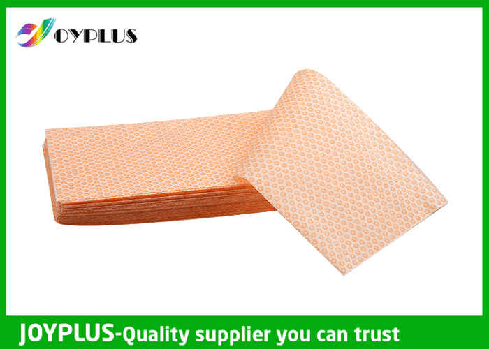 China Yellow Green Color Non Woven Cloth , Window Cleaning Cloths Extra Absorbent wholesale