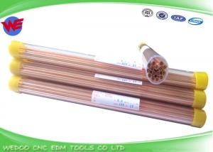 China Precision Multi Hole EDM Copper Tubes 5.0mm Dia Tubing For Drilling Machine wholesale