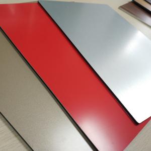 China ACP High Gloss Aluminium Composite Panel 2mm Drawing Process Exterior Wall wholesale