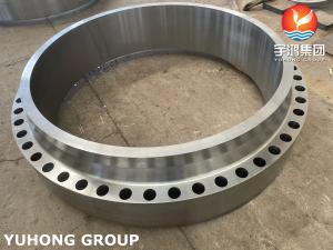 China ASTM A105 / ASME SA105 Body Flange / Carbon Steel Forged Flange For Heat Exchanger UT / HT wholesale