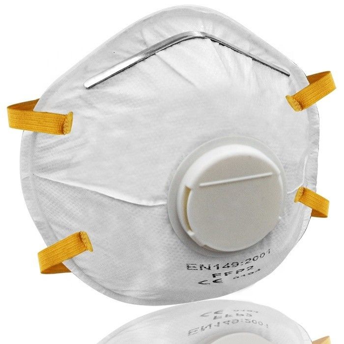 China Disposable N95 / KN95 Face Mask For Toxic Particles Filtration wholesale