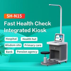 China Intelligent health check kiosk customized multi functions digital height weight scale with printer wholesale