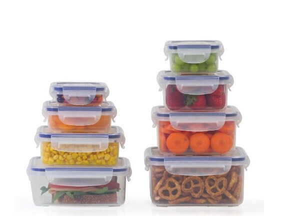 China Little Big Box 8 Plastic Container Set / Food Saver Set wholesale