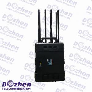 China WiFi 2.4G 5.8G 180W 6 Bands Drone Signal Jammer wholesale