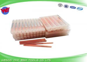 China EDM Electrode / EDM  Machine Parts M4 Copper Electrode Tapping 50 X 80 mmL Size wholesale