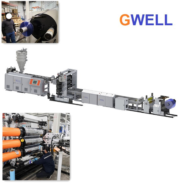 China Soft Pvc Sheet Making Machine Plastic Plate Production Line 400kg H wholesale
