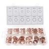 Buy cheap 150pcs 15 Sizes Metric Copper Flat Ring Washers Gaskets Assortment Set Kit from wholesalers