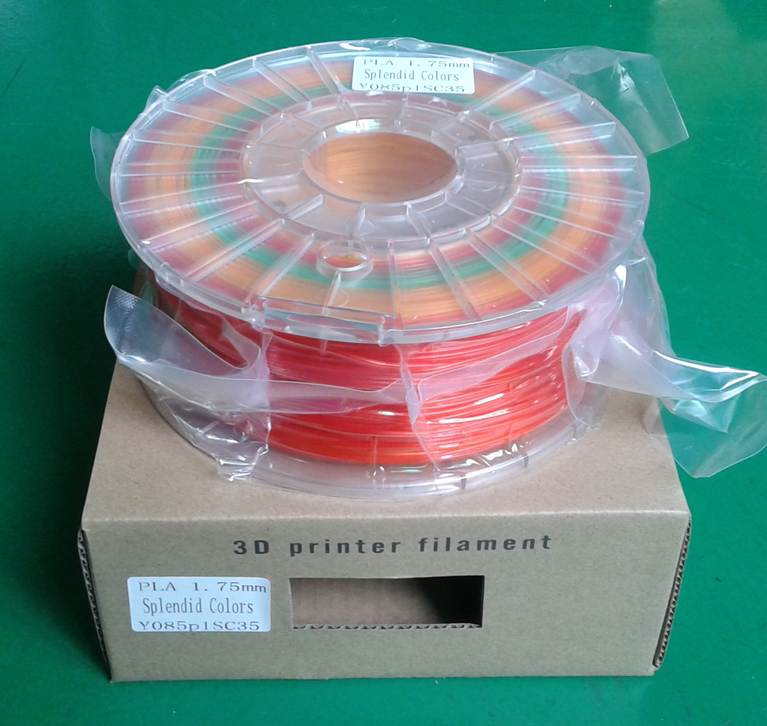China 28 colors 3D printing ABS PLA Nylon filament manufacturer wholesale