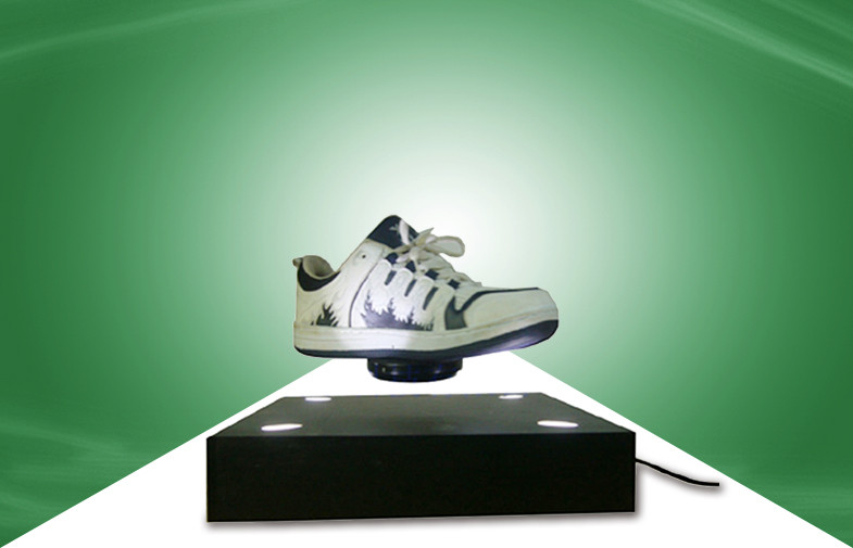 Printing Magnetic Floating Display , Magnetic Levitation Display Stand For Sport for sale
