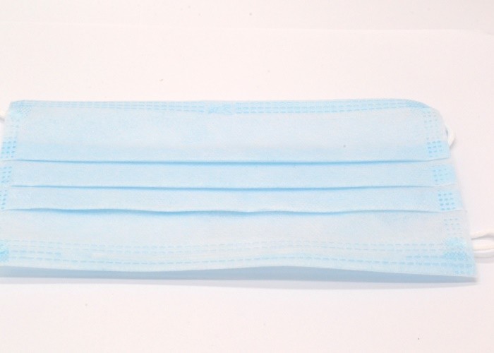 China Blue Green Non Woven Fabric Face Mask , 3 Ply Surgical Face Mask OEM / ODM wholesale