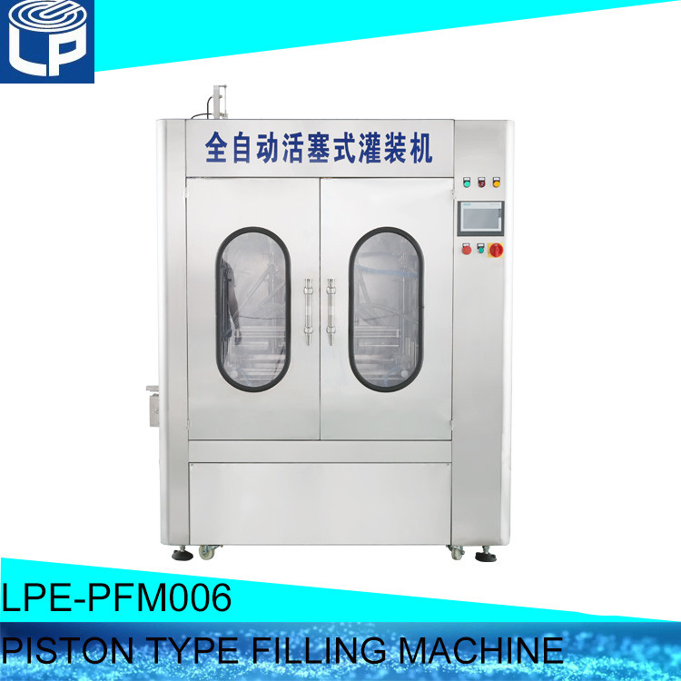 China 200ml Ketchup Packaging Machine , 10bottles/Min Piston Bottle Filler wholesale