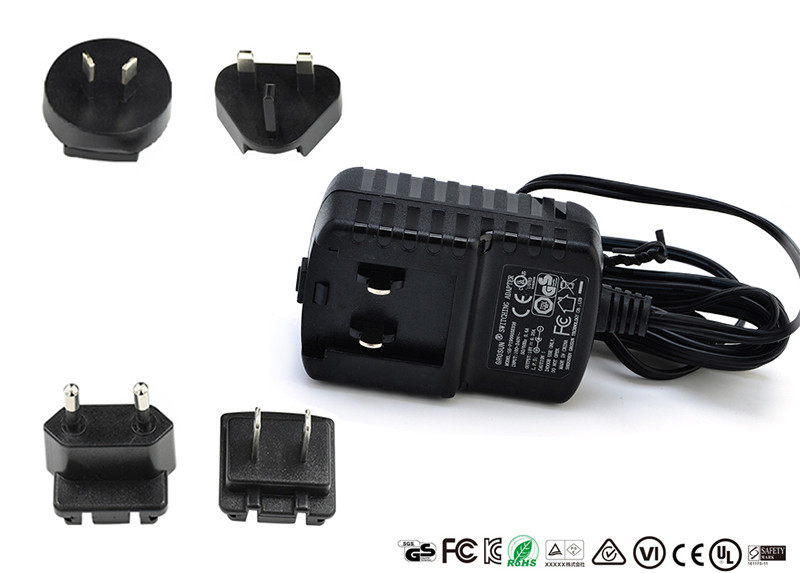 China 5V 6V 2A Interchangeable Plug Power Adapter CE FCC UL ROHS For Speaker wholesale