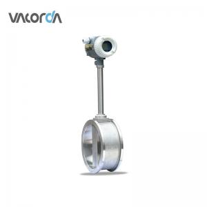 China Diaphragm/propane gas vortex flow meter with bluff body wholesale