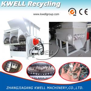 China Waste Plastic Recycling Shredder, Single Shaft Shredding Machine for Pipe Lump Roll wholesale