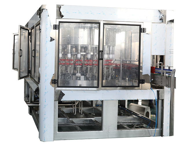China PE HDPE Bottle Hot Filling Machine With Aluminum Foil Sealing Machine wholesale