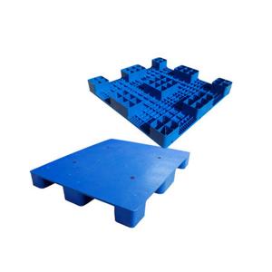 China High impact resistance single side use blow mold plastic pallet wholesale