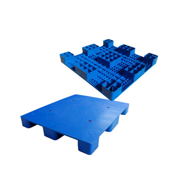 China Single HDPE Plastic Pallets Hd Full Perimeter Bottom , Reinforced Plastic Stacking Pallets wholesale