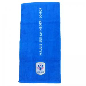 China Customized embroidered logo sports towels face towel wholesale