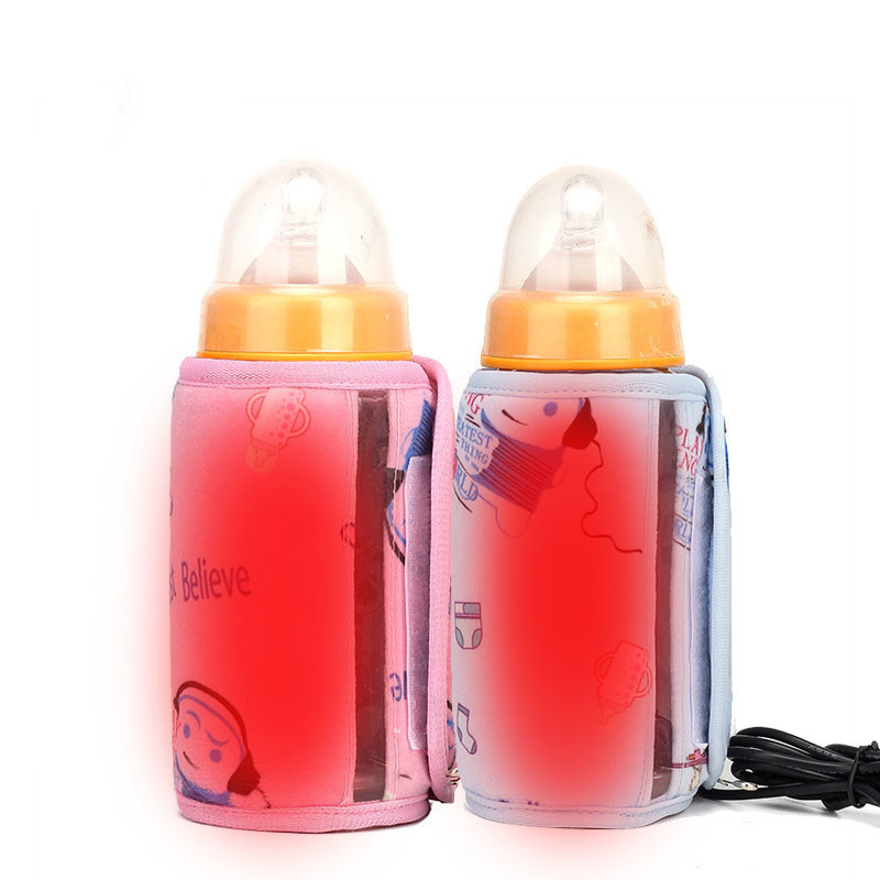 China Portable USB Milk Warmer , Insulated Bottle Warmer Bag for picnic OEM wholesale